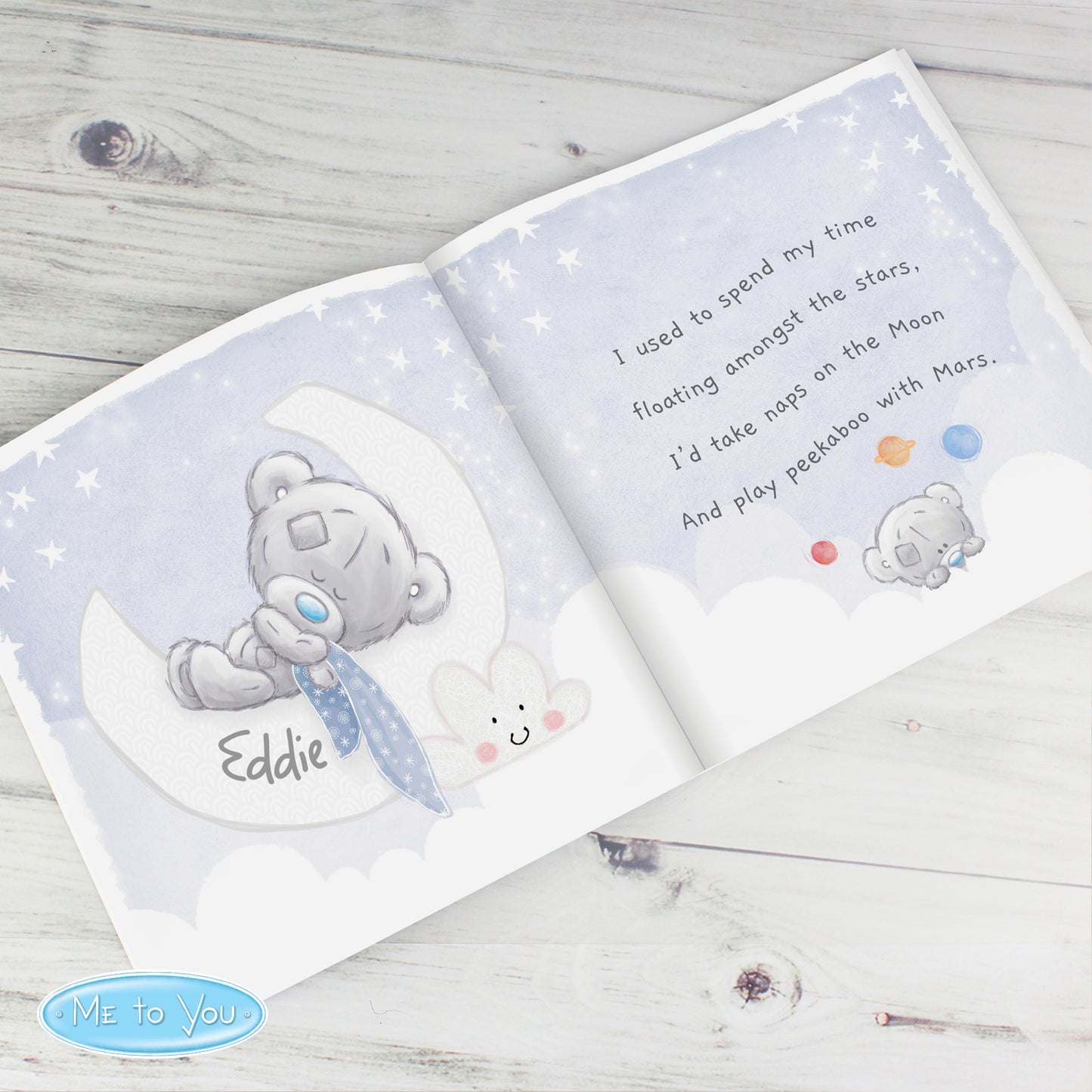 Personalised Tiny Tatty Teddy Mummy You're A Star, Poem Book