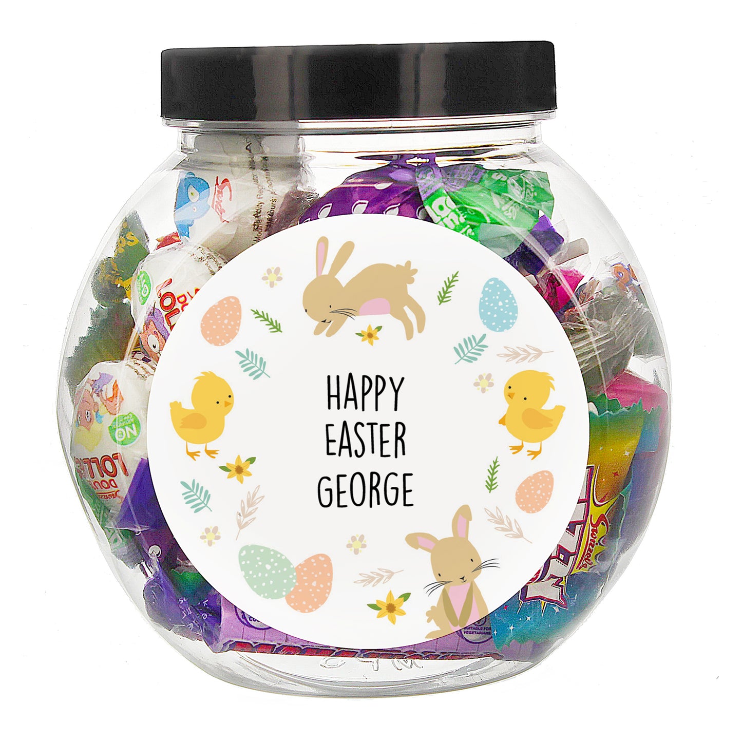 Personalised Easter Sweets Jar