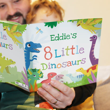 Personalised Dinosaur Book & Stacking Toy