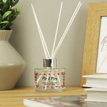 Personalised Hearts Diffuser