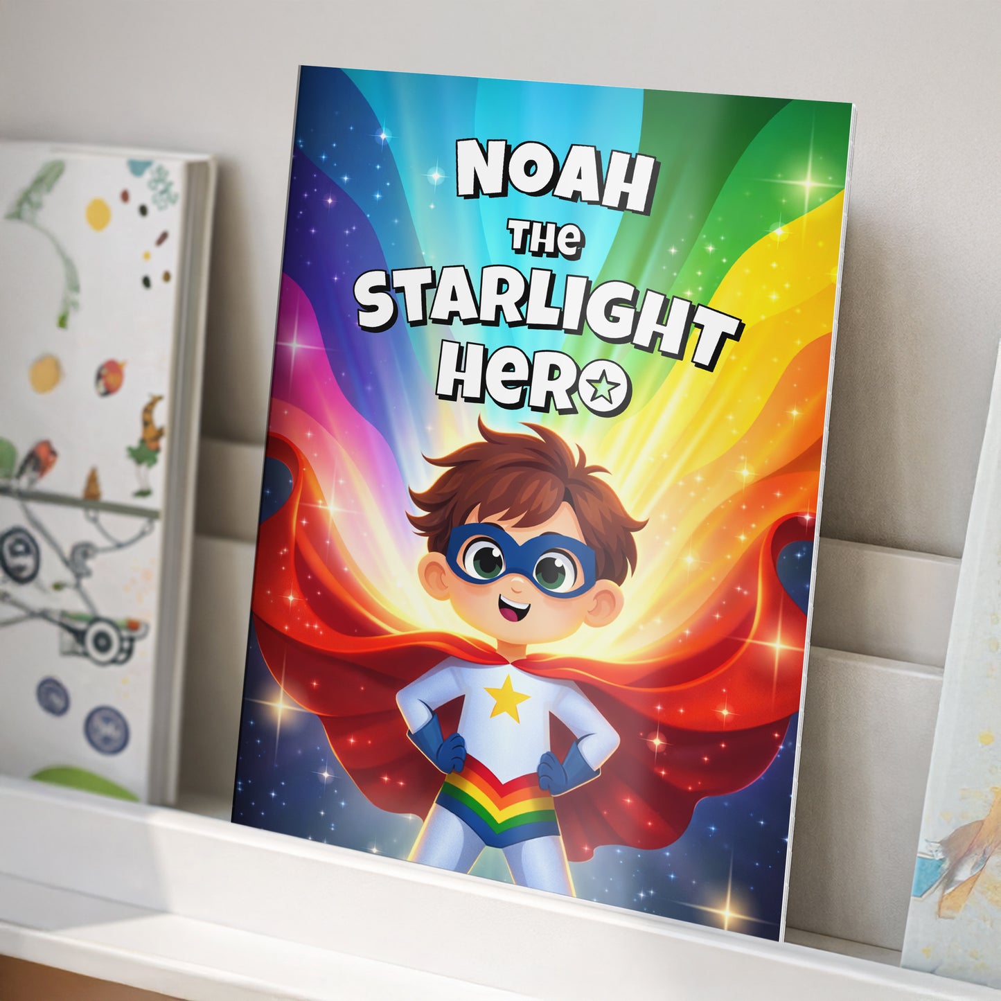 Personalised Starlight Hero Story Book for Boys
