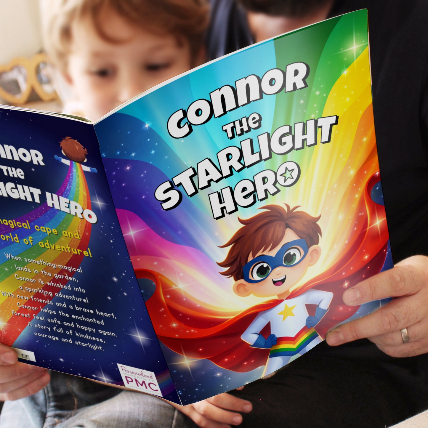 Personalised Starlight Hero Story Book for Boys