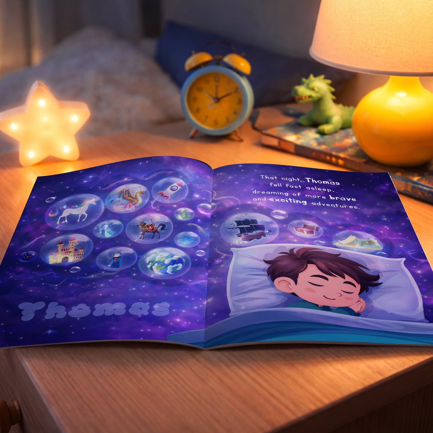 Personalised Starlight Hero Story Book for Boys