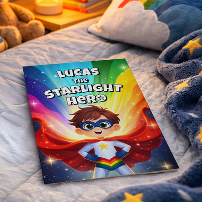 Personalised Starlight Hero Story Book for Boys