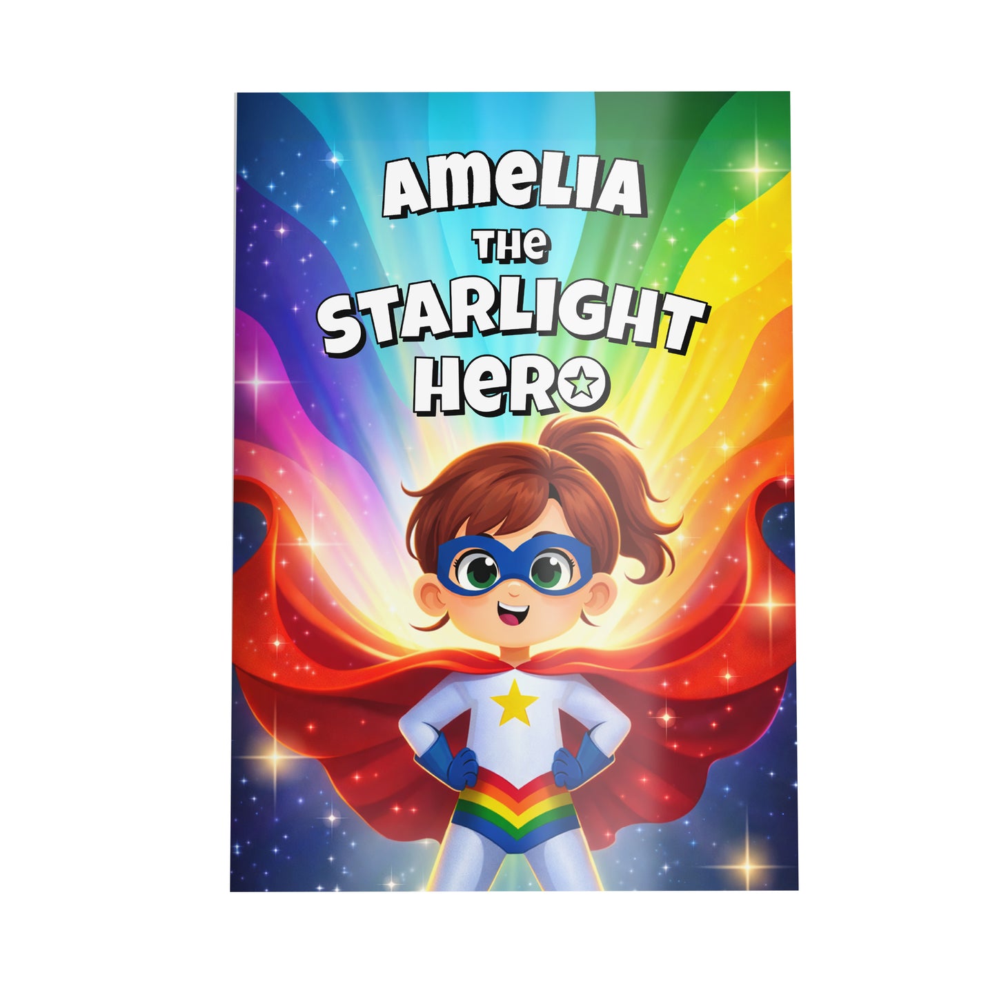 Personalised Starlight Hero Story Book for Girls