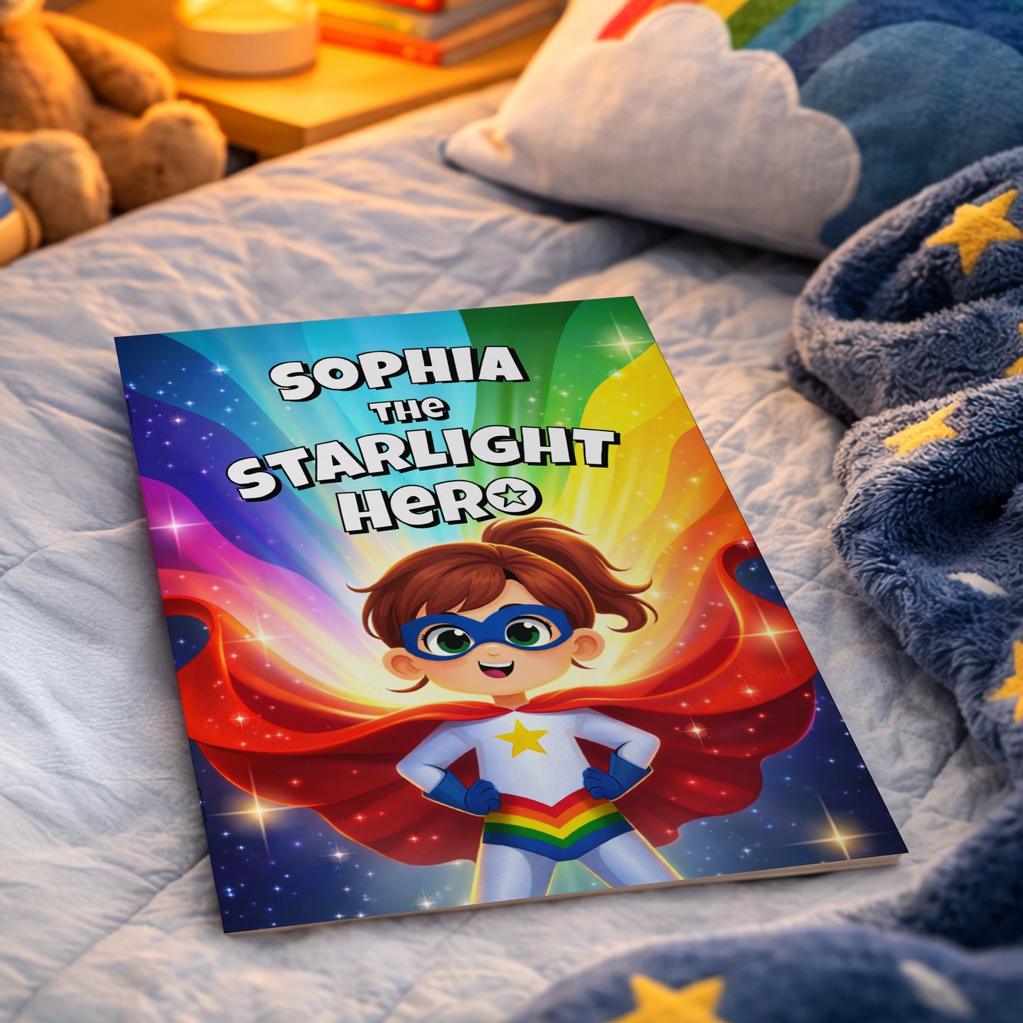 Personalised Starlight Hero Story Book for Girls