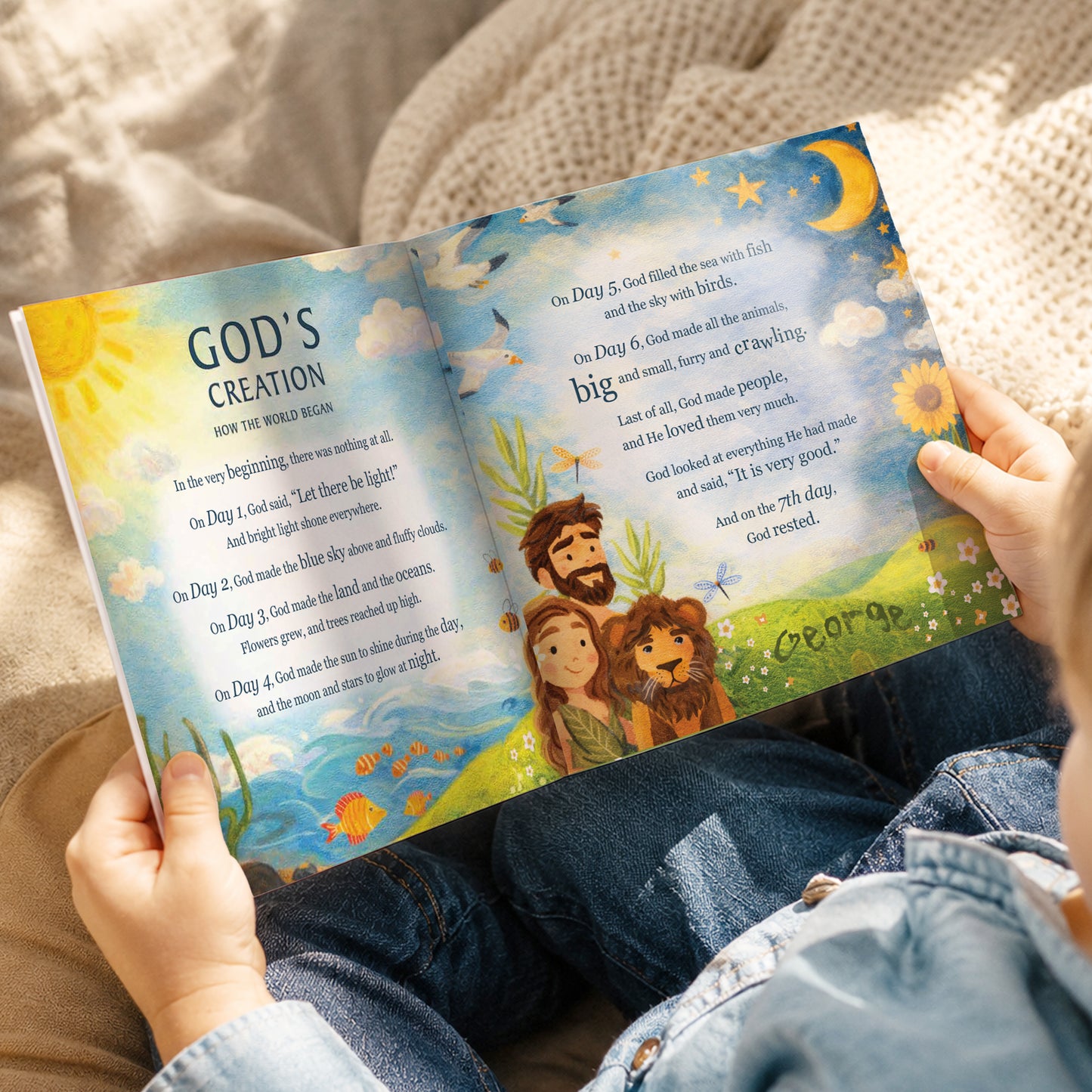 Personalised Childrens Bible Stories Book