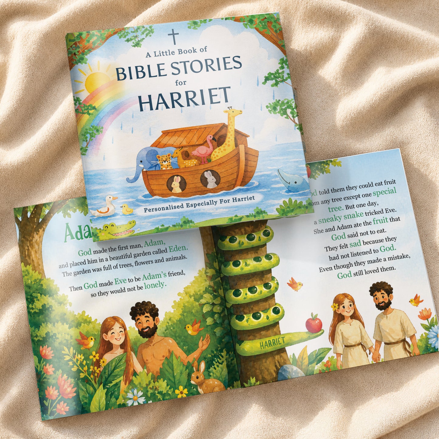 Personalised Childrens Bible Stories Book