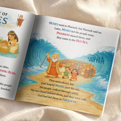 Personalised Childrens Bible Stories Book