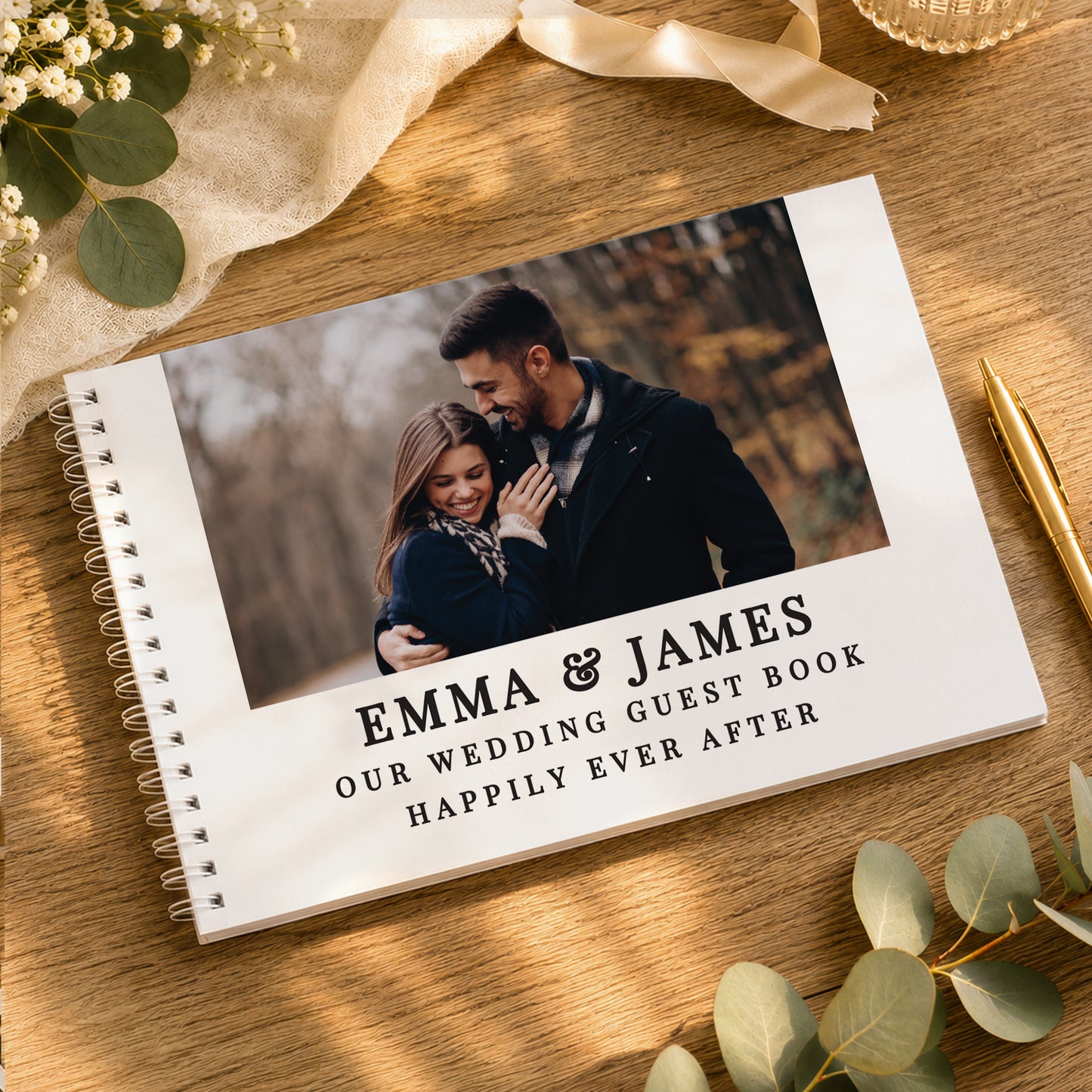 Personalised Photo Upload Guest Book