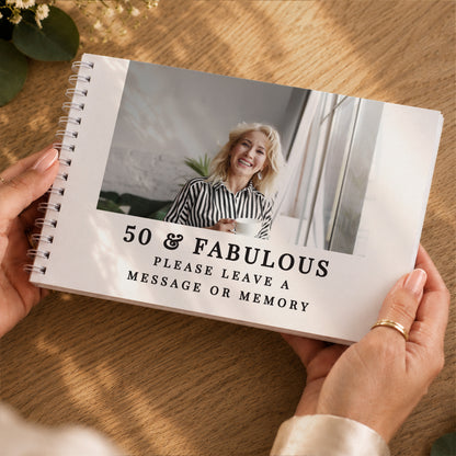 Personalised Photo Upload Guest Book