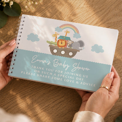 Personalised Noahs Ark Guest Book