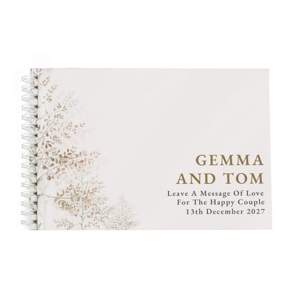 Personalised Pastel Tree Guest Book