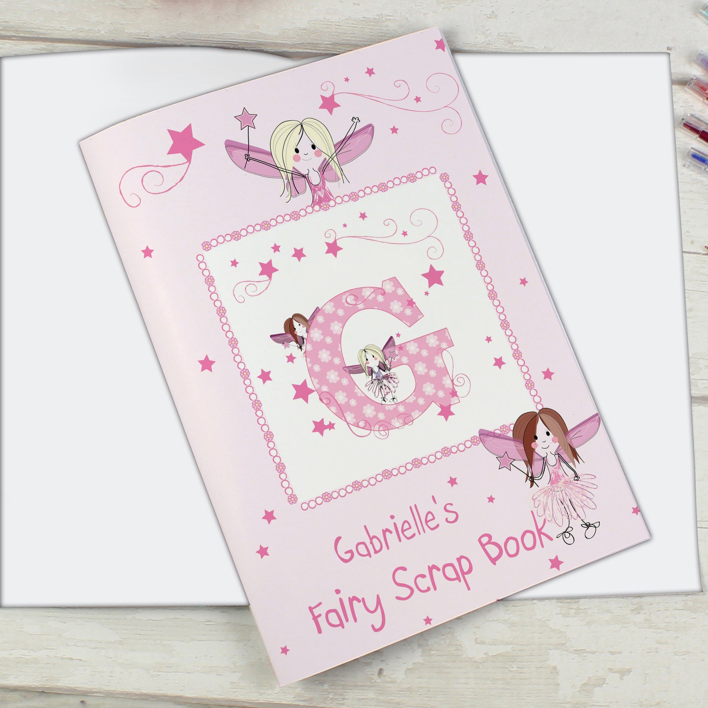 Personalised Fairy - A4 Scrapbook