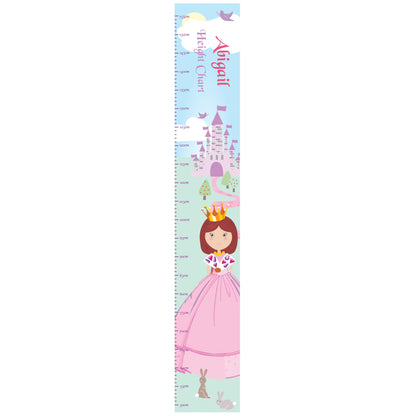 Personalised Fairy Tale Princess Height Chart