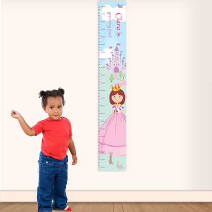 Personalised Fairy Tale Princess Height Chart