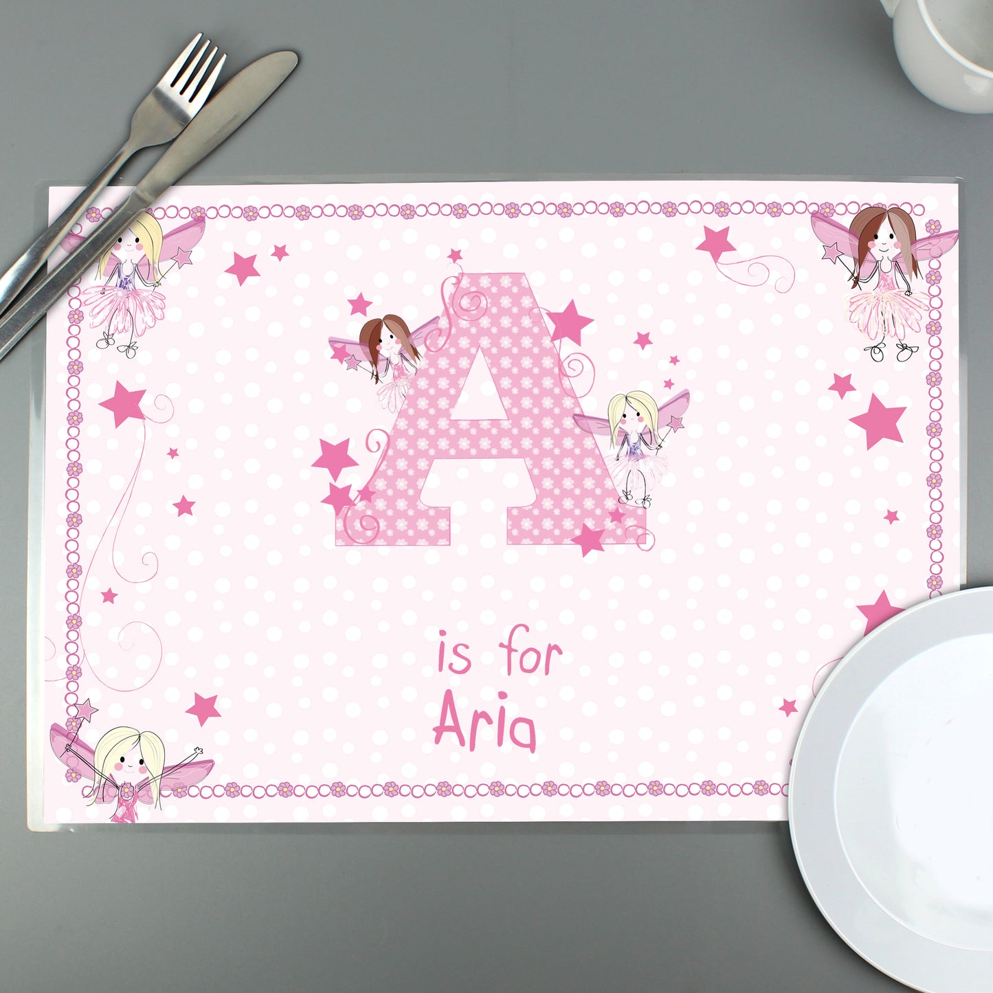 Personalised Fairy Placemat