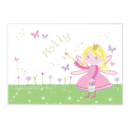 Personalised Garden Fairy Placemat