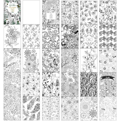 Personalised Gardening Colouring Book