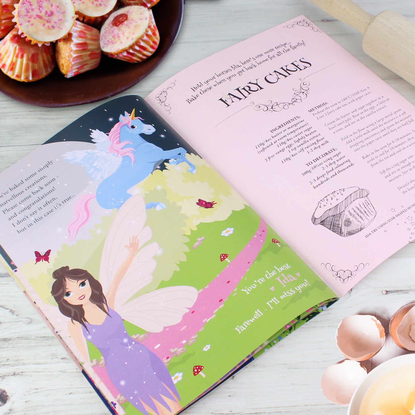 Personalised Fairy Baking Adventure Book