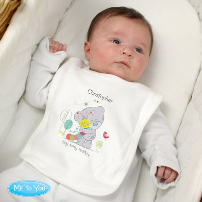 Personalised Tiny Tatty Teddy Cuddle Bug Bib