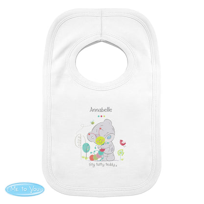 Personalised Tiny Tatty Teddy Cuddle Bug Bib