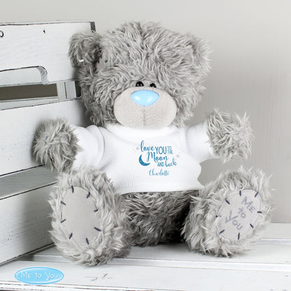 Personalised Me to You Bear 'To the Moon and Back'