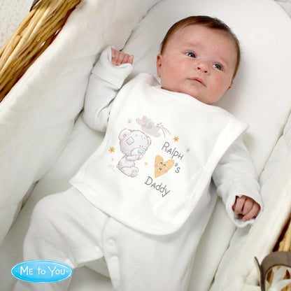 Personalised Tiny Tatty Teddy I Heart Baby Bib