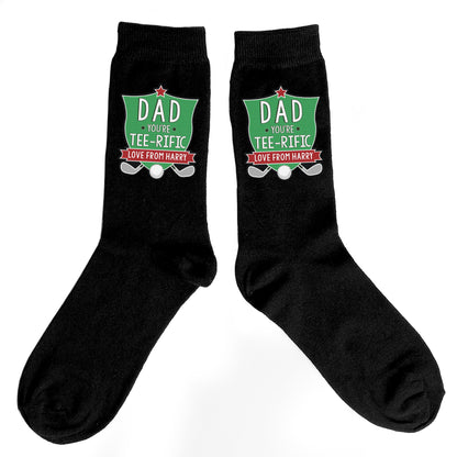 Personalised Tee-Rific Mens Socks