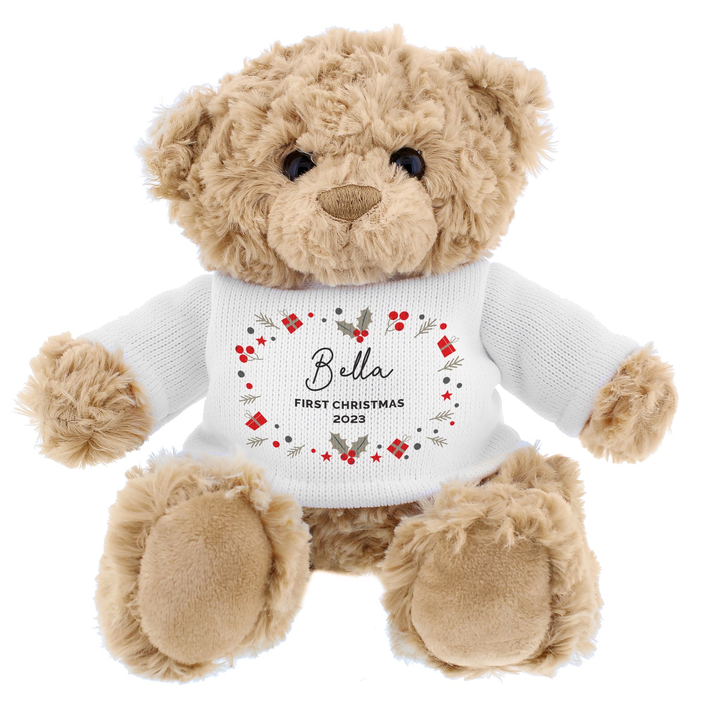 Personalised Christmas Teddy Bear