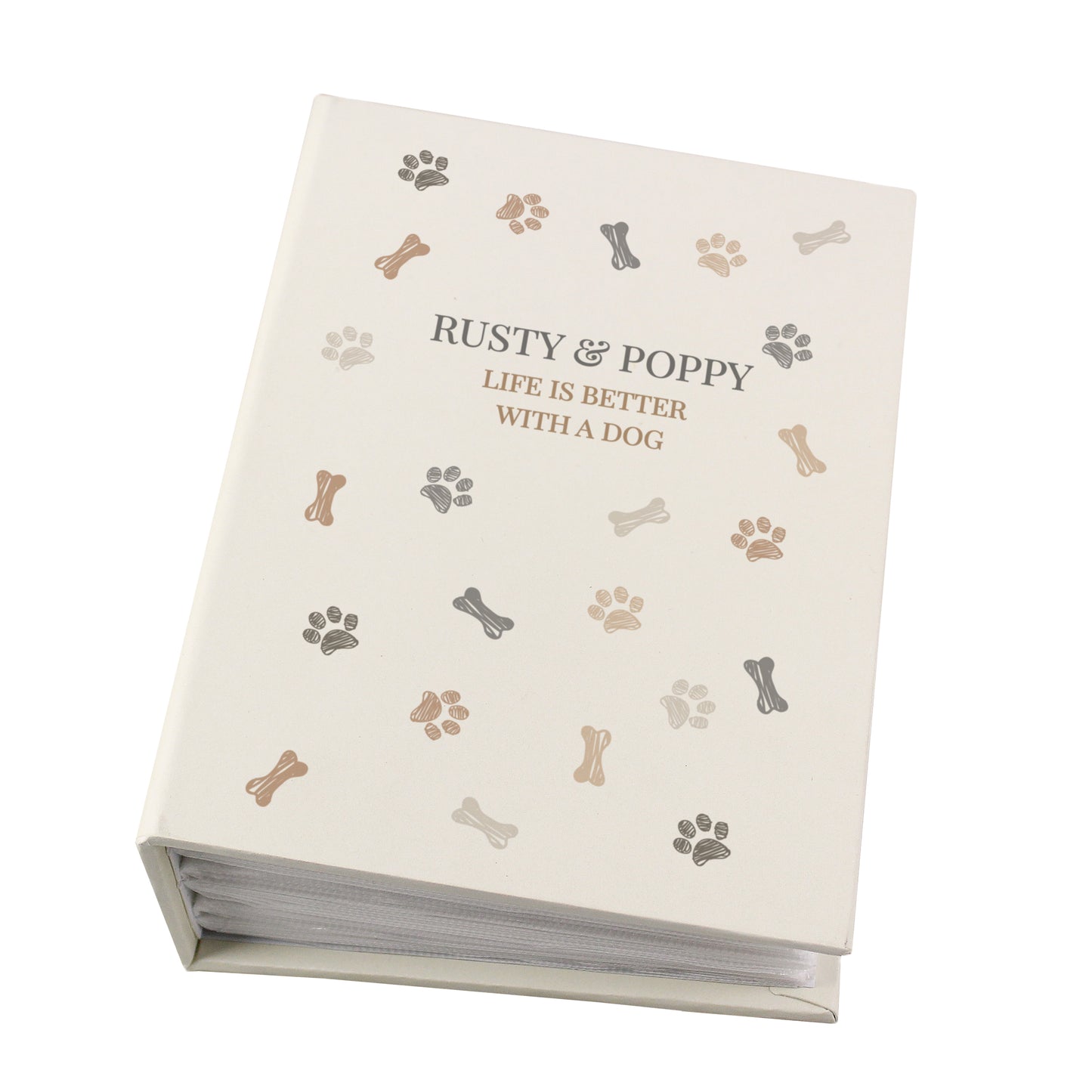 Personalised Dogs 6x4 Photo Album with Sleeves