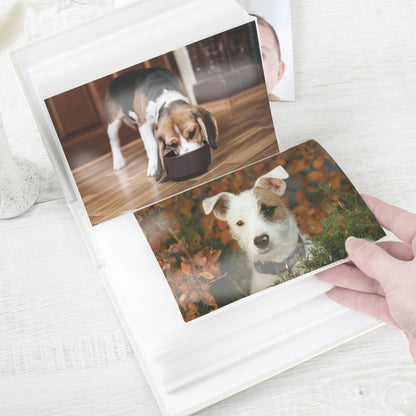 Personalised Dogs 6x4 Photo Album with Sleeves