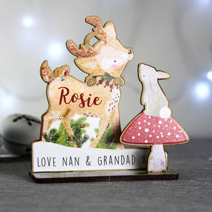 Personalised Make Your Own Festive Fawn 3D Decoration Kit