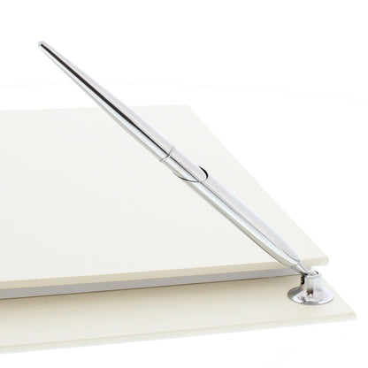 Personalised In Loving Memory Hardback Guest Book & Pen