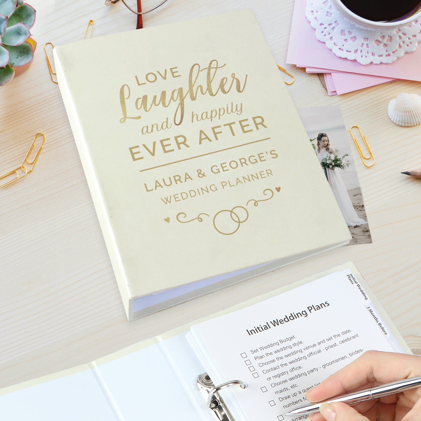 Personalised Happily Ever After Wedding Planner