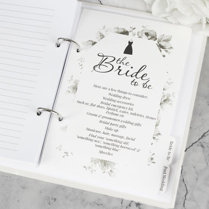 Personalised Happily Ever After Wedding Planner