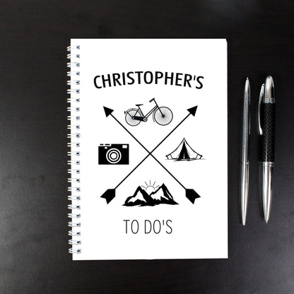 Personalised Adventure A5 Notebook