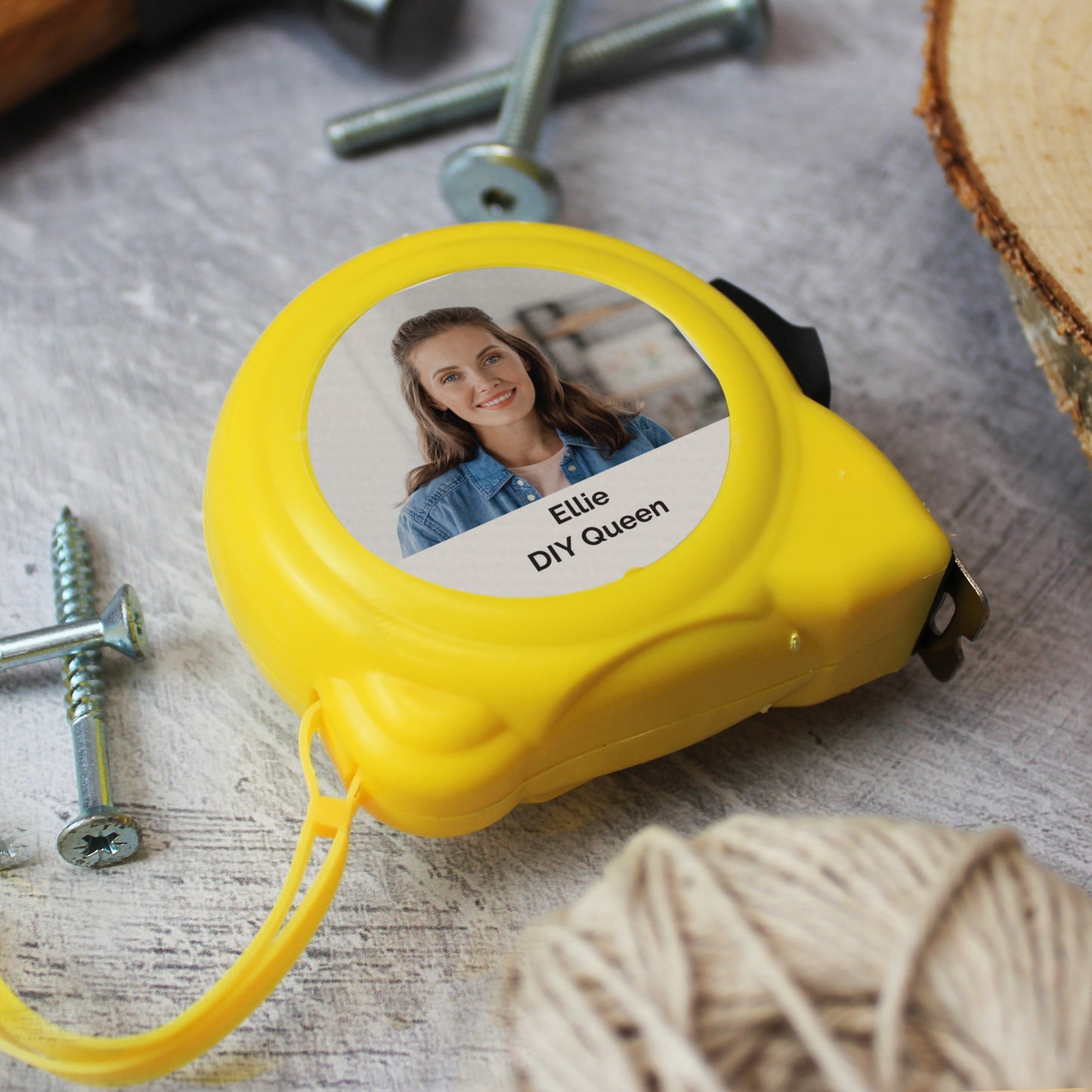 Personalised Photo Upload Tape Measure