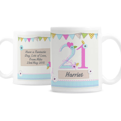 Personalised Birthday Craft Mug