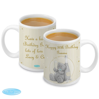 Personalised Me To You Gold Stars Mug