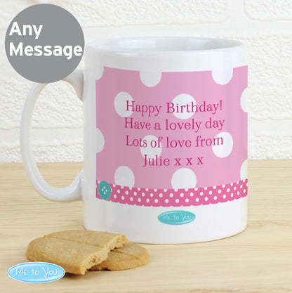 Personalised Me To You Birthday Big Age Female Mug