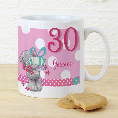 Personalised Me To You Birthday Big Age Female Mug