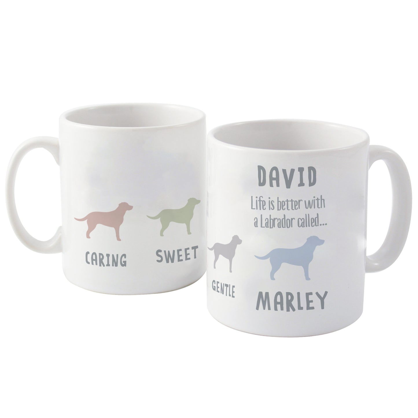 Personalised Labrador Dog Breed Mug