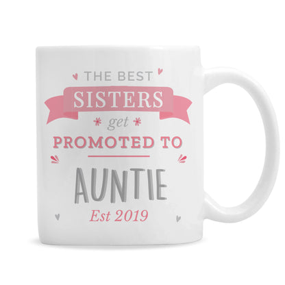 Personalised Pink Promoted To Mug