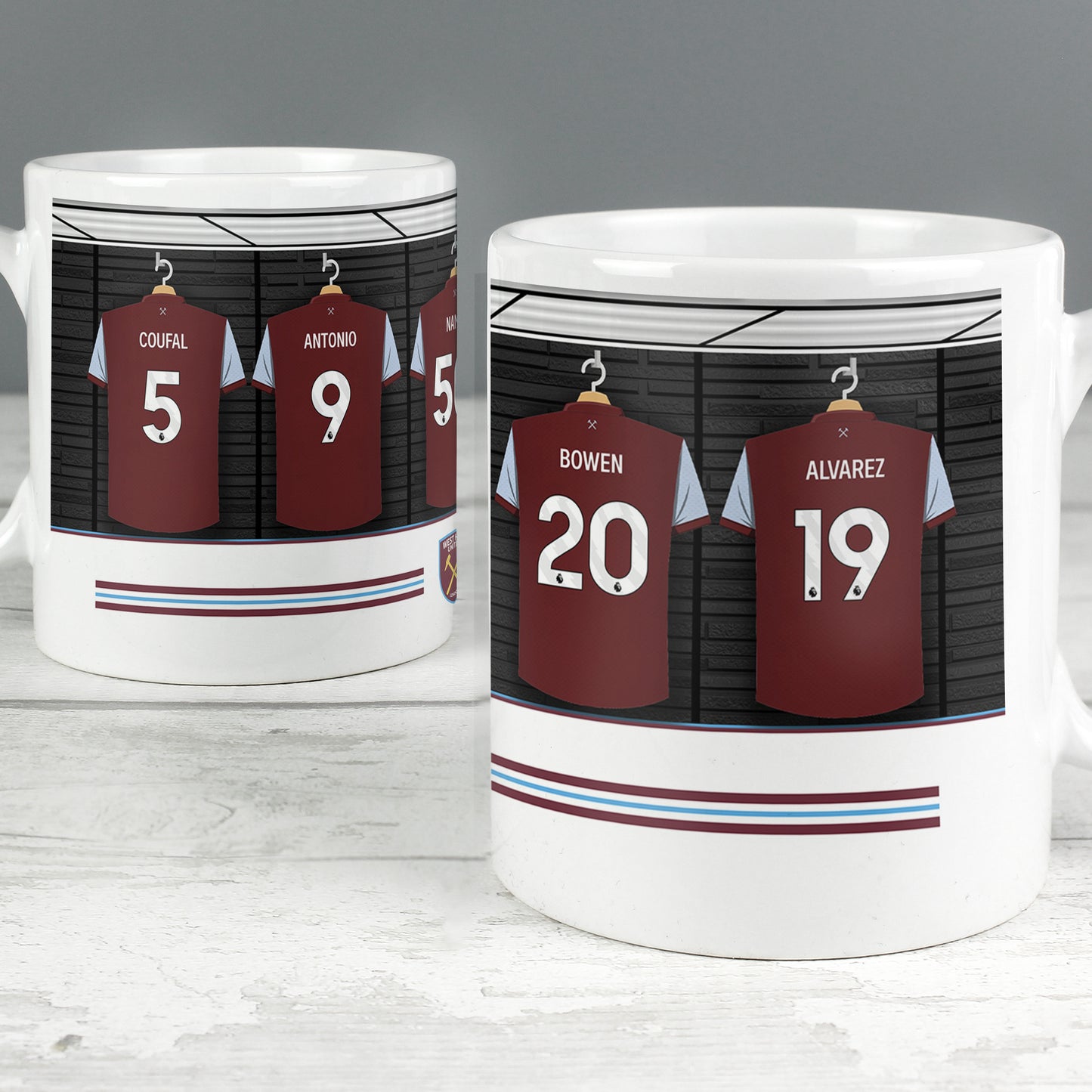 West Ham United Football Club Dressing Room Mug