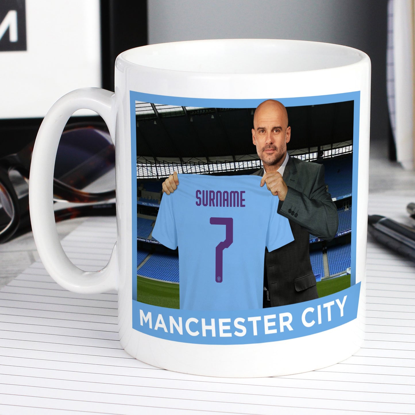 Manchester City FC Manager Mug