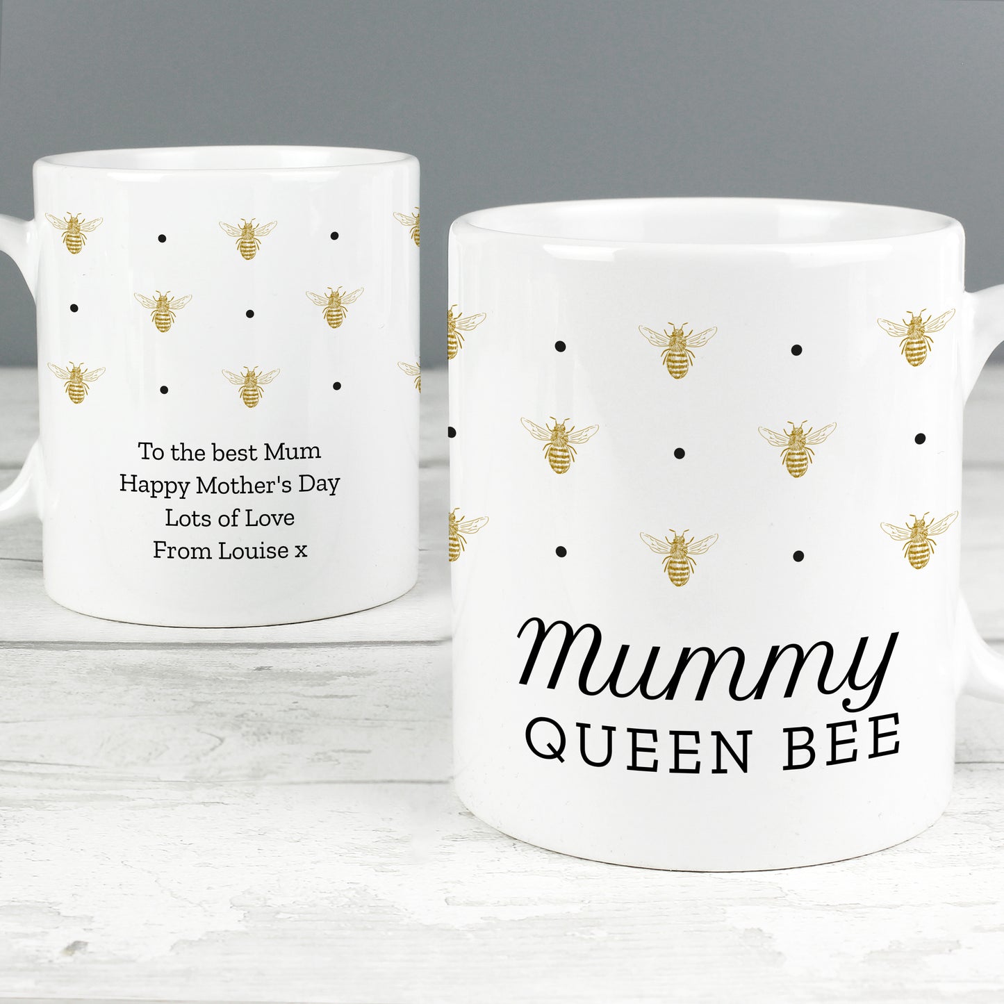 Personalised Queen Bee Mug