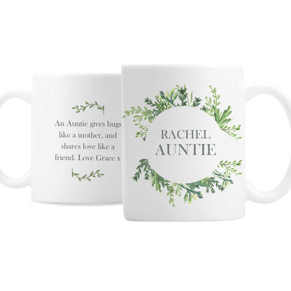 Personalised Botanical Mug