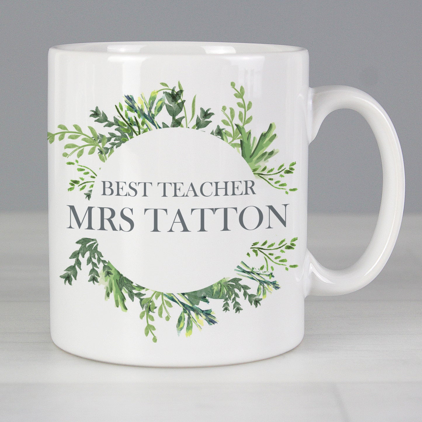 Personalised Botanical Mug