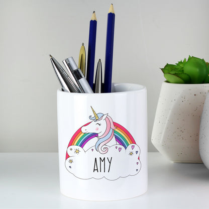 Personalised Unicorn Ceramic Storage Pot